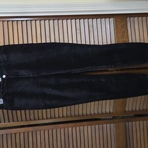 PAIGE Black Velvet Jeans